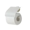 Urban toiletrolhouder met klep - wit