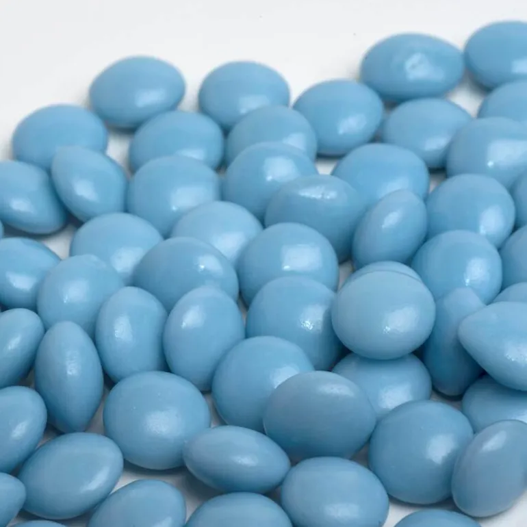 Vanparys mini confetti blauw glossy 1 kg
