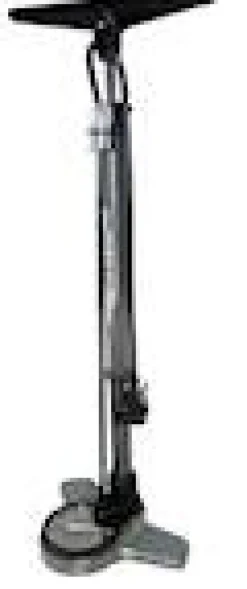 Voetpomp Staal Performance II met manometer
