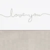 Wieglaken 75 x 100 cm Love You Nougat Katoen
