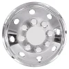 Wieldoppenset 15 chroom bol 4 stuks