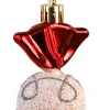 4x kerstornament snoepjes