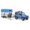 4x4 Landrover Defender politiejeep
