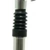 Zadelpen alu geveerd zilver met kop Dia.27,2 mm / Ext.350 mm