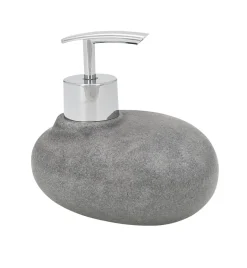 Zeepdispenser Pebble stone grijs