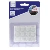 zelfklevend stootdop 18 mm transparant 12 stuks