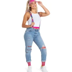 Zonneklep Fluo Roze
